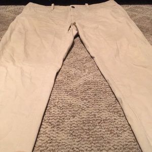 Men’s 38 X 32 Cream colored Khaki Pants